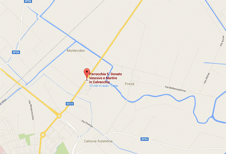 Campo Calvecchia maps